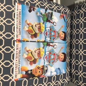 Paw Patrol Party Table Cloths (2 pack)